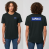 T-SHIRT MANCHES COURTES NOIR