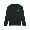 T-SHIRT UNISEXE MANCHE LONGUE NOIR