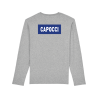 T-SHIRT UNISEXE MANCHE LONGUE GRIS